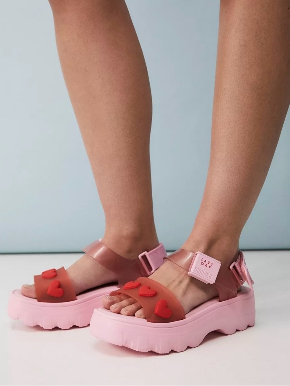 🆕{MELISSA x Lazy Oaf} Kick Off sandals - Picture 4 of 16